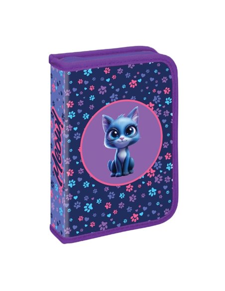 Penar echipat, 1 fermoar, 2 extensii, 32 piese, MEOW - S-COOL