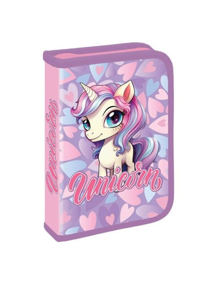 Penar echipat, 1 fermoar, 2 extensii, 30 piese, UNICORN - YOLLO Penar echipat, 1 fermoar, 2 extensii, 30 piese, UNICORN - YOLLO