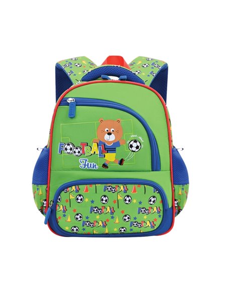 Ghiozdan gradinita FOOTBALL FUN, 30x25x14 cm - S-COOL