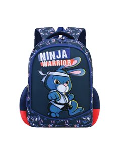 Ghiozdan gradinita NINJA WARRIOR, 34x23x14 cm - S-COOL