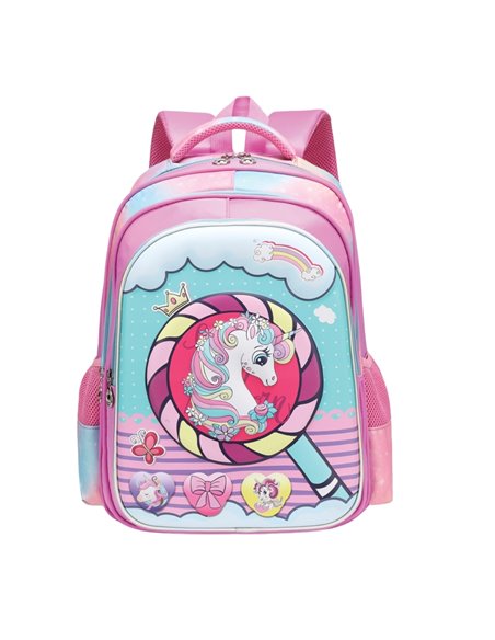 Ghiozdan 3D LOLLIPOP, 41x31x24 cm - S-COOL