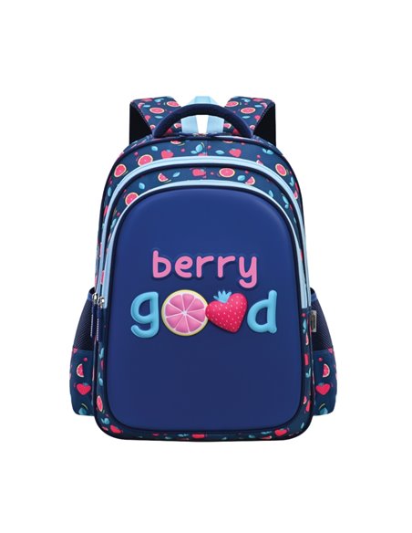 Ghiozdan 3D ergonomic BERRY GOOD, 42x30x22 cm - S-COOL Ghiozdan 3D ergonomic BERRY GOOD, 42x30x22 cm - S-COOL