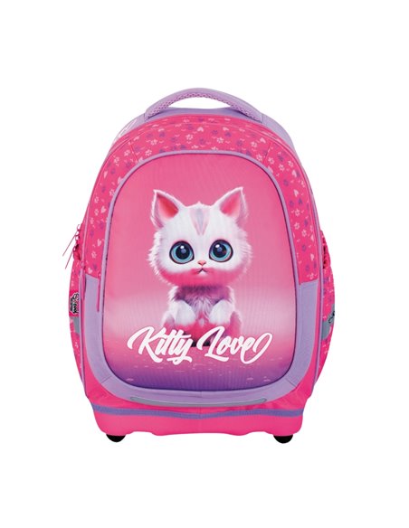 Ghiozdan anatomic KITTY LOVE, 39x33x18 cm - S-COOL