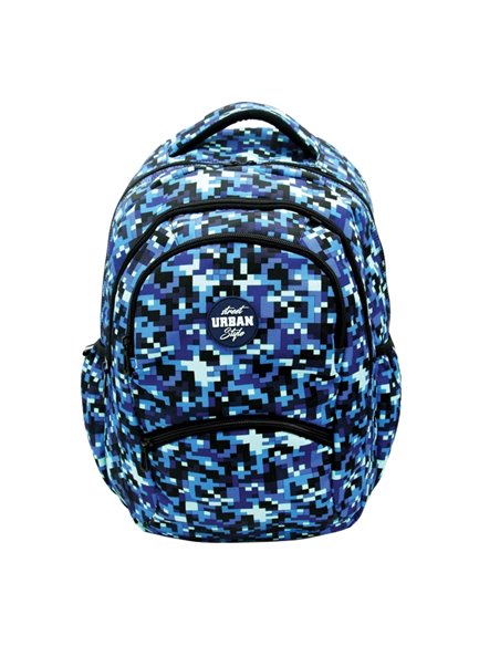 Ghiozdan anatomic Urban, PIxELS, 43x29x22 cm - S-COOL