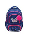 Ghiozdan ergonomic, compartiment laptop, BUTTERFLY, 42x31x16 cm - S-COOL