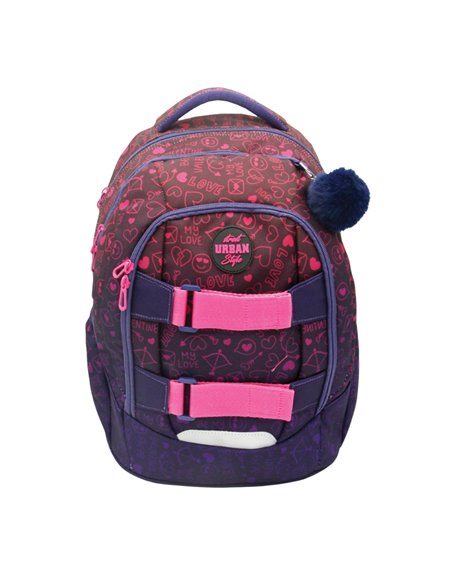 Ghiozdan anatomic Urban, SYMBOLS, 43x29x22 cm