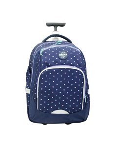 Ghiozdan trolley Urban, HEARTS, 46x34x20 cm - S-COOL