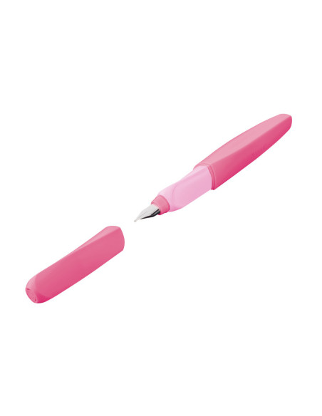 826280,Stilou Twist Pelikan 826280, penita M, grip economic, ambidextru, Berry pink