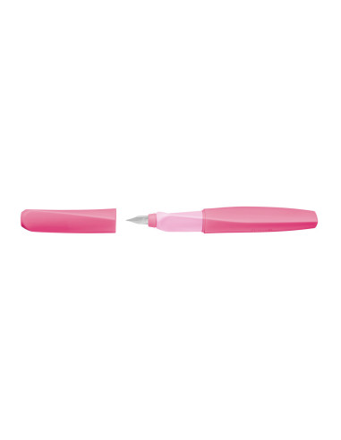 826495,Stilou Twist Pelikan 826495, penita F, grip economic, ambidextru, Berry pink