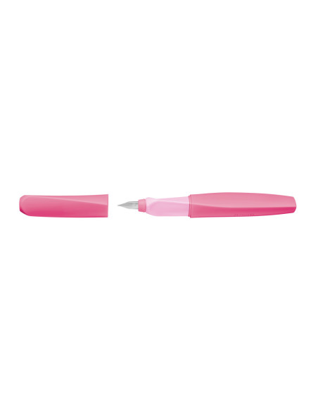 826495,Stilou Twist Pelikan 826495, penita F, grip economic, ambidextru, Berry pink