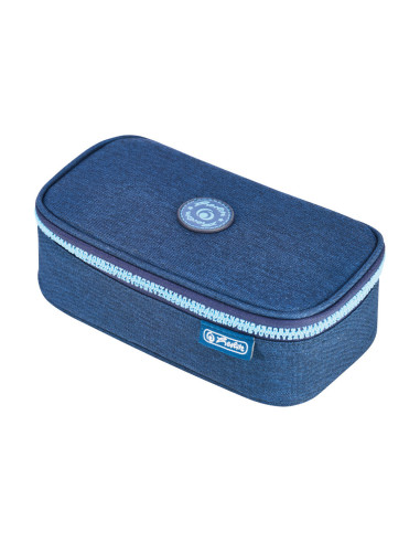 50049233,Penar tip etui beatbox, culoare albastru/turcoaz