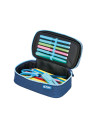 50049233,Penar tip etui beatbox, culoare albastru/turcoaz