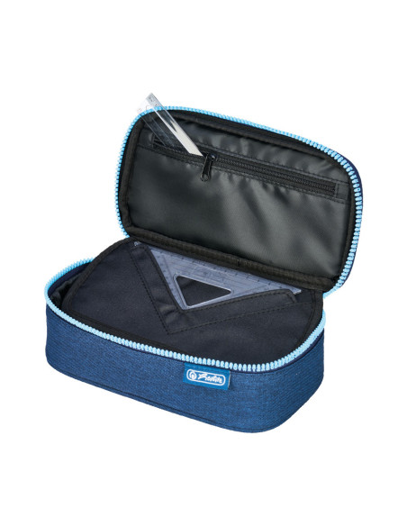 50049233,Penar tip etui beatbox, culoare albastru/turcoaz