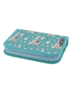 400198265,Penar neechipat cu 1 clapa, fermoar ascuns, interior textil, dimensiune 13.5 x 19.5 x 3 cm, motiv llama