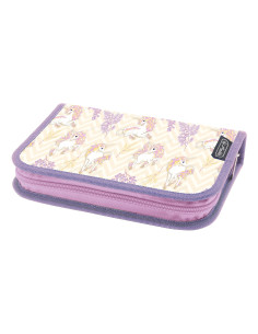 400198264,Penar neechipat cu 1 clapa, fermoar ascuns, interior textil, dimensiune 13.5 x 19.5 x 3 cm, motiv unicorn