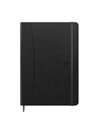 Caiet premium cu elastic oxford signature, a5 80f, hartie optik 90g/mp, scribzee, coperta rigida, semn carte, buzunar interior p