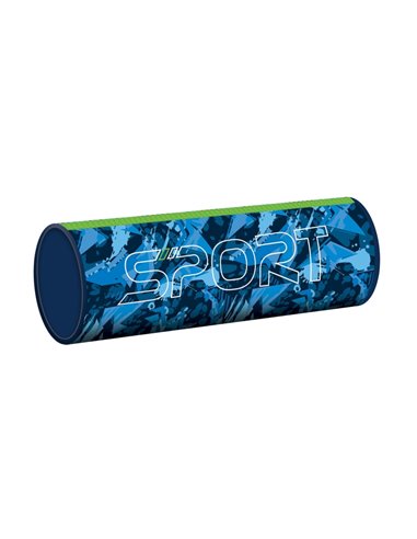 Penar etui tubular S-COOL SC3083, 21.5x7.3 cm, Motiv sport