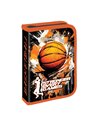 Penar neechipat 1 fermoar, 2 extensii S-COOL SC2934, Motiv basketball