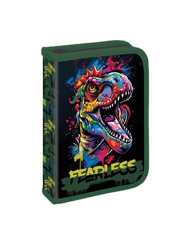 Penar neechipat 1 fermoar, 2 extensii S-COOL SC2935, Motiv fearless