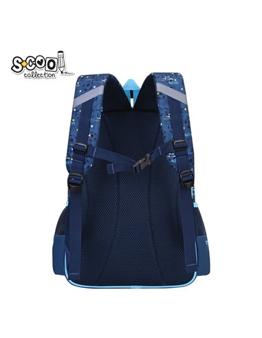 Ghiozdan scoala ergonomic 3D S-COOL SC2994, Football limited edition