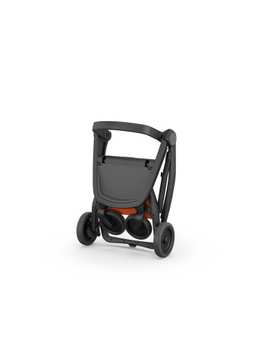 KC-ABCDBLACKORANV16,Carucior 2 in 1, greentom, 100% ecologic, black orange