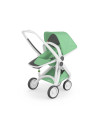 KC-ABCDWHITEMINT,Carucior 2 in 1, greentom, 100% ecologic, white mint