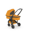 KC-ABCDBLACKSUNFLOW,Carucior 2 in 1, greentom, 100% ecologic, black sunflower