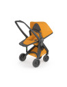 KC-ABCDBLACKSUNFLOW,Carucior 2 in 1, greentom, 100% ecologic, black sunflower