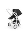KC-ABCDWHITEBLACK,Carucior 2 in 1, greentom, 100% ecologic, white black