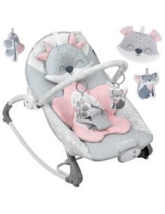 KC-BULE00016,Bouncer momi luis pink, 0luni+