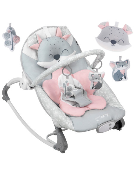 KC-BULE00016,Bouncer momi luis pink, 0luni+