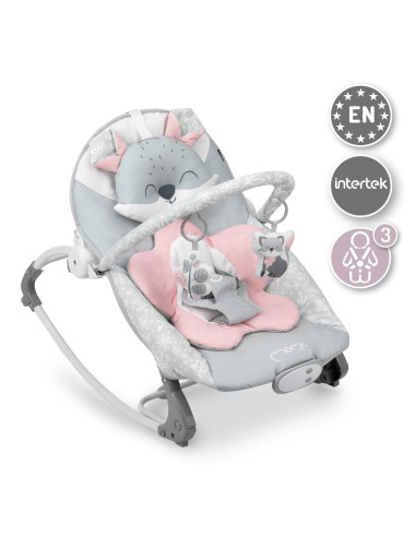 KC-BULE00016,Bouncer momi luis pink, 0luni+