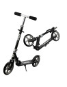 KC-HUBA00009,Trotineta freestyle, qkids, weiss black, ghidon reglabil pe 3 trepte, amortizor easy&ampup, platforma anti-derapant