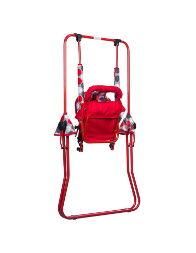 KC-4100ATH2RD,Leagan pentru copii, appekids, pentru interior si exterior, red dots