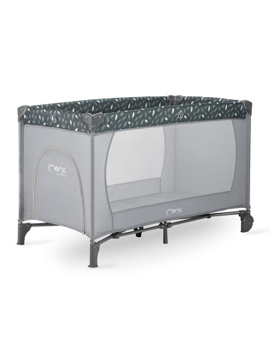 KC-LOZE00015,Patut pliabil, 60x120 cm, momi, belove, grey