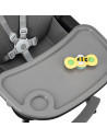 KC-KRKA00033,Scaun de masa copii momi reki, piele ecologica, black