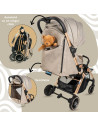 KC-AK274865,Carucior sport appekids – upp – ultracompact, pliere automata, de la nastere la 22kg - bubble beige