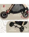 KC-AK274865,Carucior sport appekids – upp – ultracompact, pliere automata, de la nastere la 22kg - bubble beige