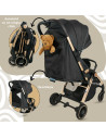 KC-AK274858,Carucior sport appekids – upp – ultracompact, pliere automata, de la nastere la 22kg - jet black