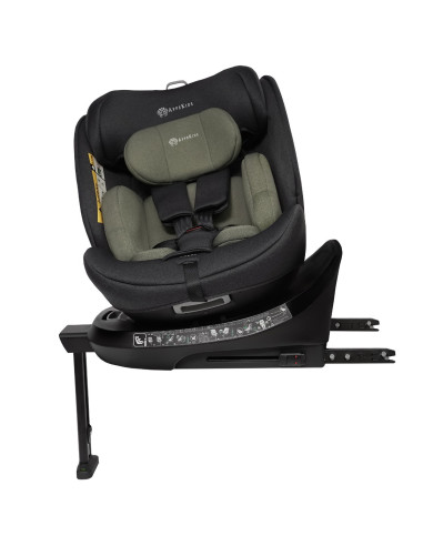 KC-AK275954,Scaun auto appekids, i-size, 40-150 cm, rear facing 360°, pro confort - green
