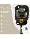 KC-AK275954,Scaun auto appekids, i-size, 40-150 cm, rear facing 360°, pro confort - green