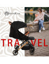 KC-AK275909,Carucior sport appekids travel, ultracompact, tip troller - black