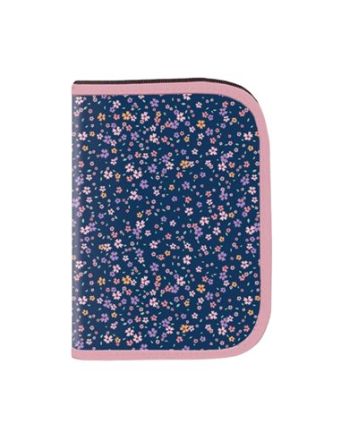 Penar neechipat 1 fermoar, 2 extensii S-COOL SC2929, Motiv pink heart Penar neechipat 1 fermoar, 2 extensii S-COOL SC2929, Motiv pink heart