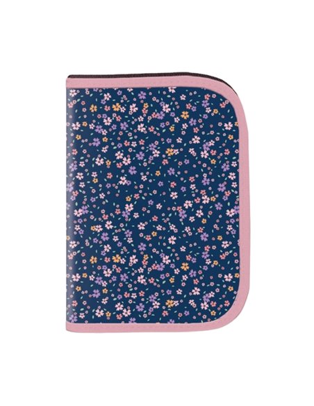 Penar neechipat 1 fermoar, 2 extensii S-COOL SC2929, Motiv pink heart Penar neechipat 1 fermoar, 2 extensii S-COOL SC2929, Motiv pink heart