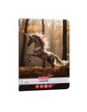 Set 10 x Caiet matematica Herlitz A5, 48 file, 70g/mp, colturi rotunjite, Motiv Unicorn