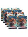 Set 10 x Caiet matematica Herlitz A5, 48 file, 70g/mp, colturi rotunjite, Motiv Beauty