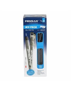 Set 25 x Pix Pensan MY TECH 0.7 mm - Albastru