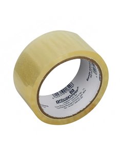 Banda adeziva pentru ambalare Office-Cover, 48 mm x 50 yard, transparent, acrilic