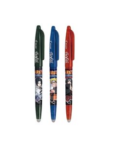 Set 3 rollere Pilot Frixion Ball, 0.7 mm, Motiv Naruto  2
