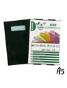 SET 24 bucati - Coperta Colibri Eco, A5, 140 microni, Negru Opac